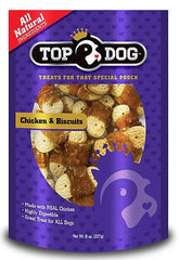 2 Bags of "Top Dog" Chicken & Biscuits Treats for Dogs