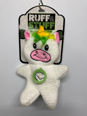 "Ruff & Stuff" Unicorn Dog Toy