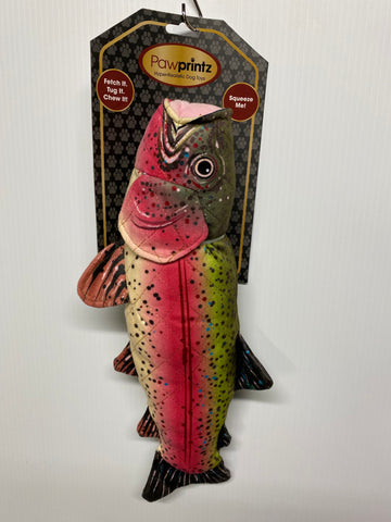 "Pawprintz" Large Fish Dog Toy