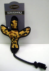 "Tougherz" Camouflage Duck Dog Toy