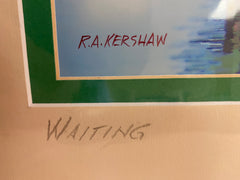 "Waiting" by R.A. Kershaw (Retail- $195.00)