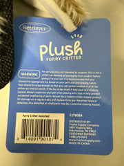 Retriever Plush Furry Critter Rabbit Dog Toy