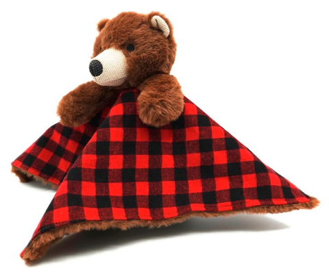 BOGO - Retriever Bear Blankie Dog Toy