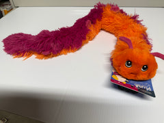 Retriever GIANT Plush Shaggy Caterpillar Dog Toy (3 Colors)