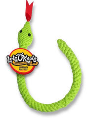 Knotty Jumbo Snake Rope Dog Toy (Choice of 2 Colors)