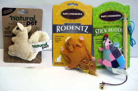 BOGO - Set of 3 Catnip Cat Toys