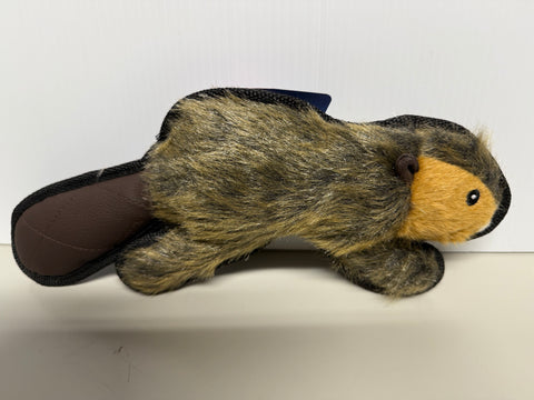 Retriever Plush Furry Critter Beaver Dog Toy