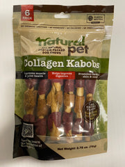 “Natural Pet” Collagen Small Kabobs 6pk