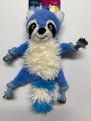 Retriever Plush Rope Animal Raccoon Dog Toy