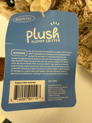 Retriever Plush Floppy Critter Flying Squirrel Dog Toy