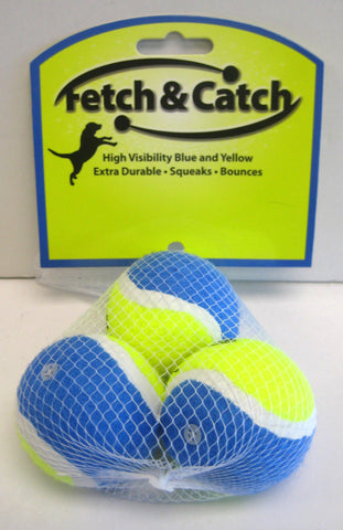 BOGO - "Fetch & Catch" Set of 3 Balls (Small Size)