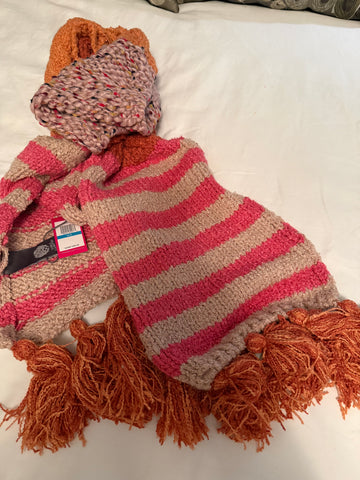 Vince Camuto Multi Pink Scarf