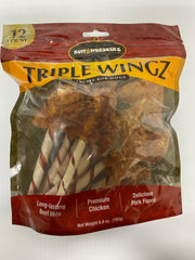 “Ruff & Whiskerz” Triple Wingz 12ct