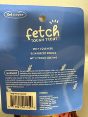 Retriever Tough Trout Dog Toy (2 Colors)