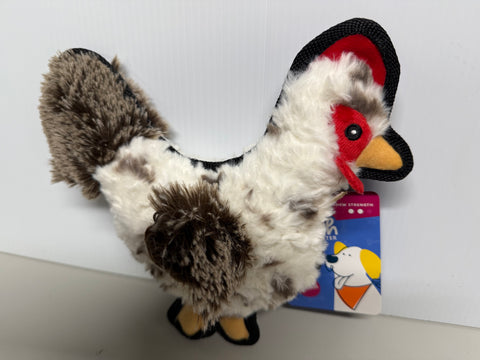 Retriever Plush Furry Critter Chicken Dog Toy