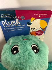 Retriever GIANT Plush Shaggy Caterpillar Dog Toy (3 Colors)
