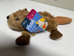 Retriever Plush Floppy Critter Beaver Dog Toy