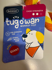Retriever GIANT Tug O’ War Knot (2 colors)