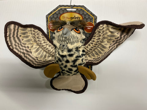 Paw Printz Owl Dog Toy