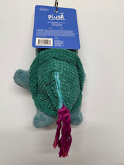 Retriever Plush 2-in-1 Knot Belly Turtle Dog Toy