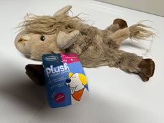 Retriever Plush Floppy Critter Bull Dog Toy