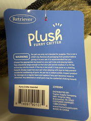 Retriever Plush Furry Critter Beaver Dog Toy