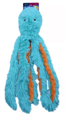 Retriever LARGE Plush Shaggy Octopus Dog Toy (3 Colors)