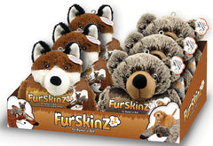 "Fur Skinz" Pet Blanket or Bed (Bear or Fox)