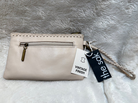 The Sak Stone Vintage Finish Leather Wristlet