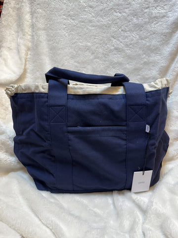 ONIA Linen-canvas tote
