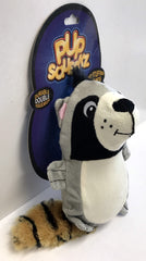 "Pup Squeakz" Raccoon Dog Toy