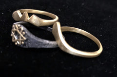 Set of three stackable rings - Shatkana: Reunion