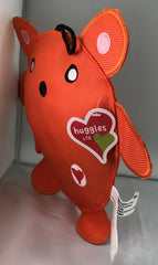 Huggles Orange Bear Dog Toy (Large)