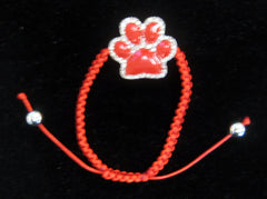 Adjustable Woven Paw Bracelet (Available in 2 colors)