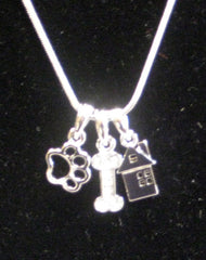 Dog Lovers Charm Necklace