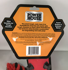 "Power House" Durable Dog Tug with Rope Toy & 3-in-1 Bull Dog Toy