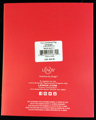 Lenox "Furry Christmas Dog Ornament"