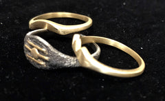 Set of three stackable rings - Tripundra: Existence