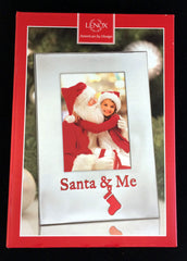 Lenox "Countdown 'til Christmas Santa and Me Frame"