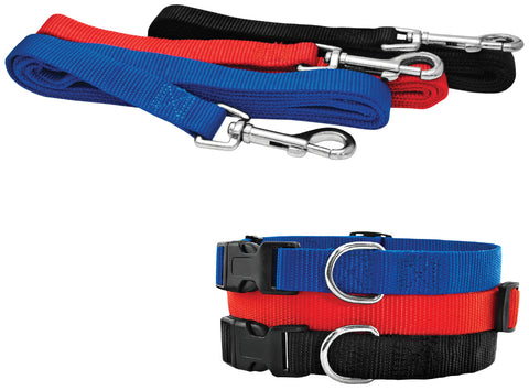 RUFFIN' IT Adjustable Collar & Leash Set (Small)