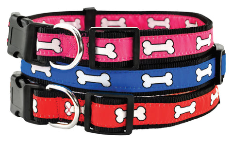 RUFFIN' IT Adjustable Bone Print Collar (Small)