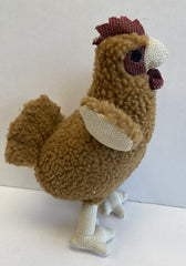 Lambswool Rooster Dog Toy