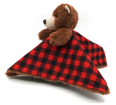 Retriever Bear Blankie Dog Toy