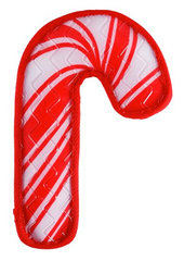 Retriever Holiday Candycane Squeaker Dog Toy