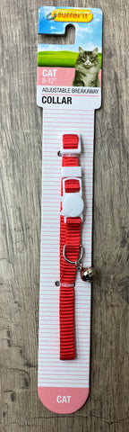 RUFFIN' IT Adjustable Breakaway Cat Collar (Pink)