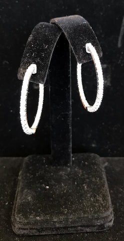 Hoop Earrings Silver