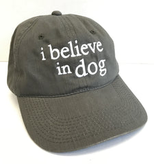 "i believe in dog" Hat & Picture Frame Set