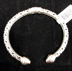 Charles Krypell Sterling Silver & 18k Bracelet