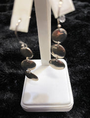 Sterling Silver Triple Disc Earrings (50% off)