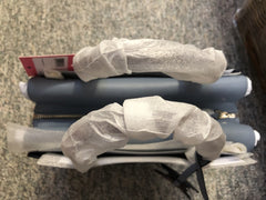 Kate Spade Two Tone Blue "Night Cap" Medium Satchel